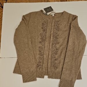Cashmere Embroidered Sweatse